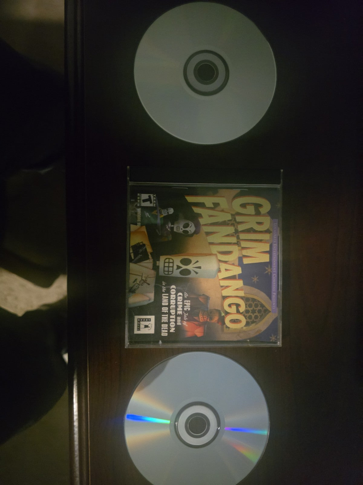Grim Fandango PC Video Game CD-ROM, 2-Disc Set - Teen (13+) LucasArts VERY GOOD