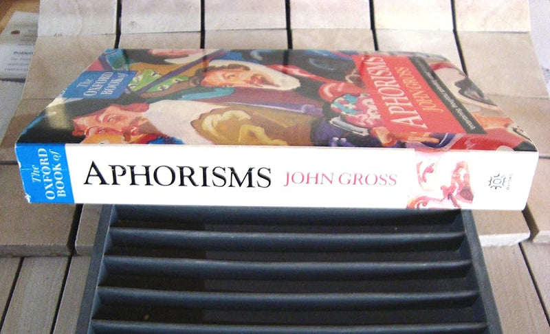 The Oxford Book of Aphorisms cover image