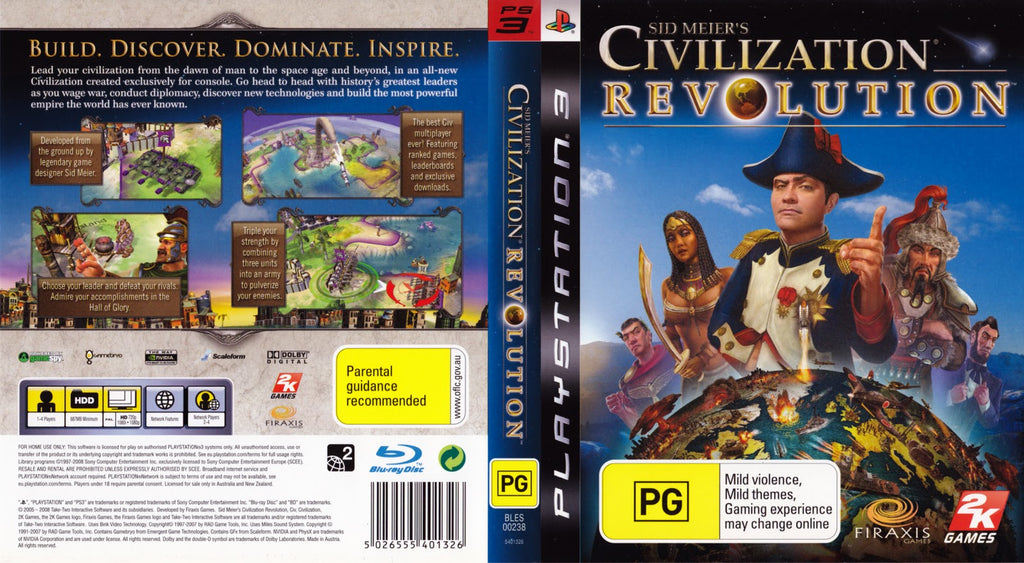 Civilization Revolution (PS3)