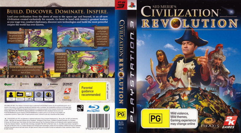 Civilization Revolution (PS3)