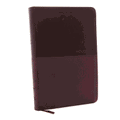 NKJV, Value Thinline Bible, Large Print, Imitation Leather, Burgundy, Red Letter Edition - Large Print