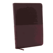 NKJV, Value Thinline Bible, Large Print, Imitation Leather, Burgundy, Red Letter Edition - Large Print