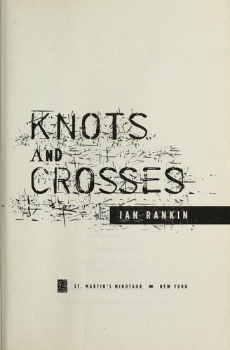 Knots and Crosses by Ian Rankin - book cover
