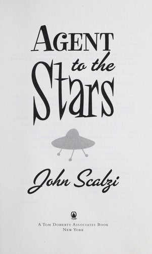 Agent to the Stars by John Scalzi cover